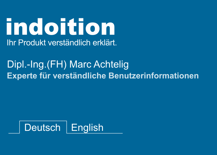 Header mit Sprachwahl