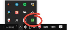 AutoHotkey in the Windows Task Bar