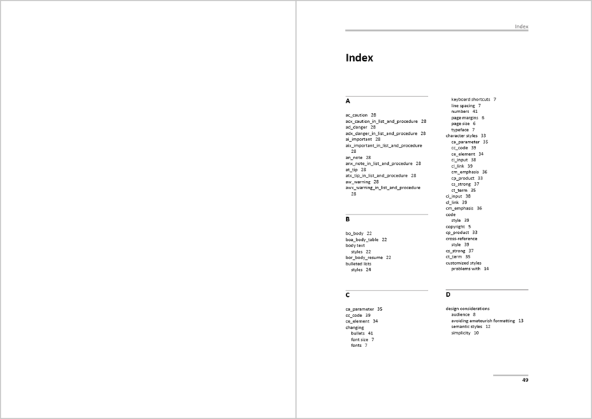 Software User Manual Template With Index