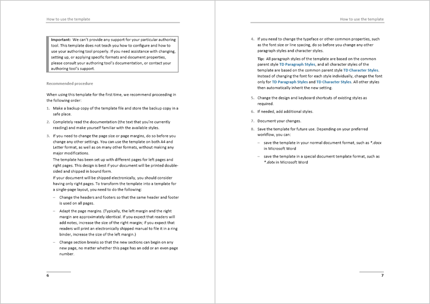 Sample: Body text