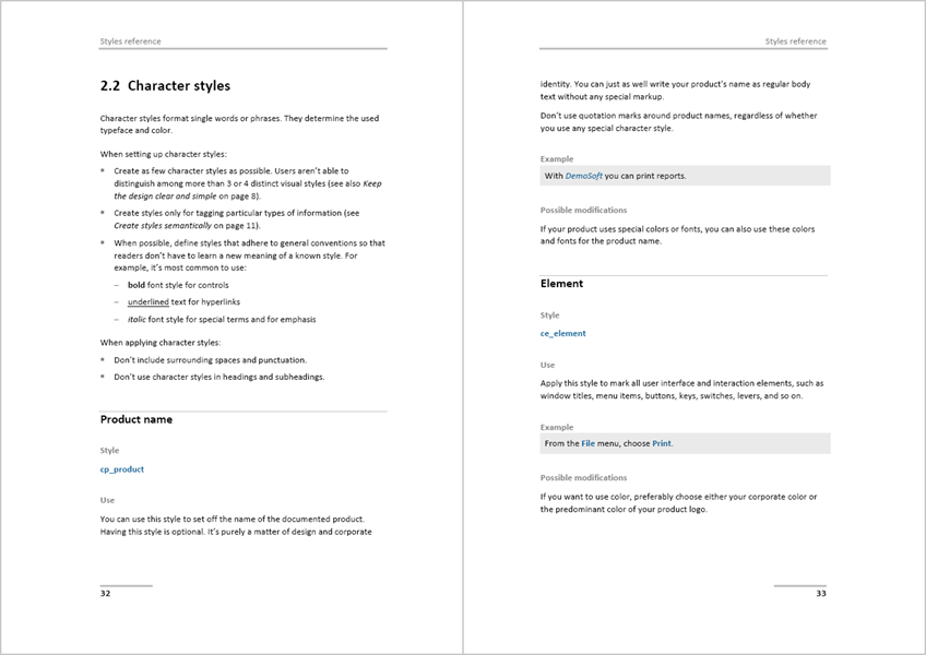 Sample: Body text