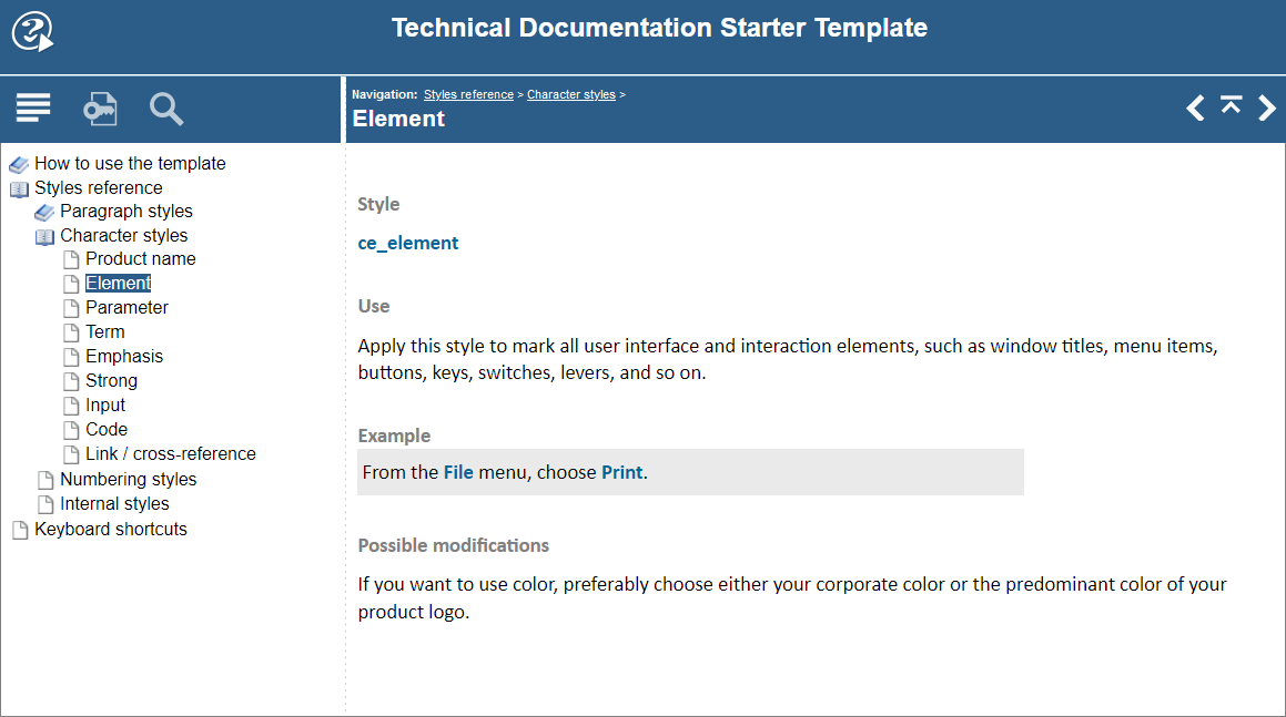 Sample: Online conversion